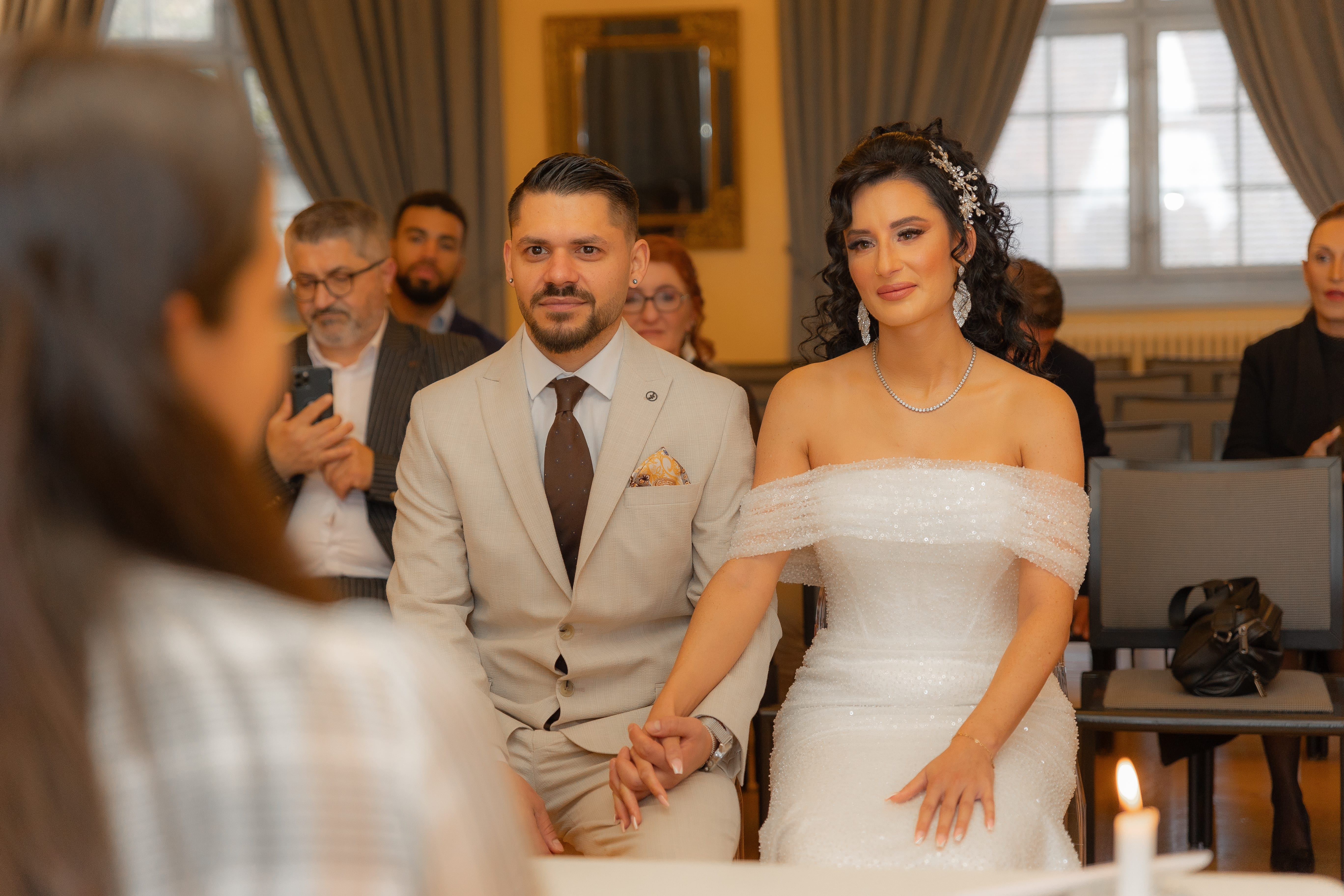 Hochzeitsfoto von Nicole und Erdem